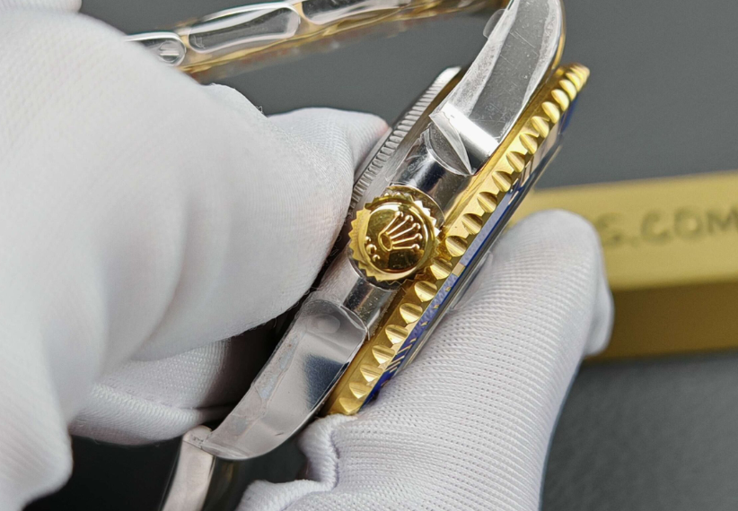 Submariner goldblau