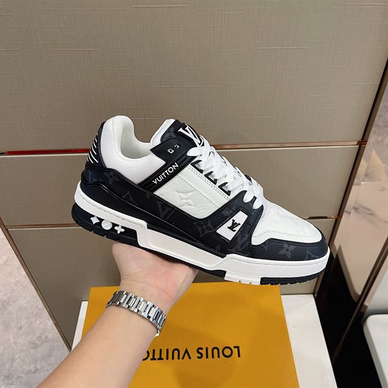 LV Trainer Sneaker Black