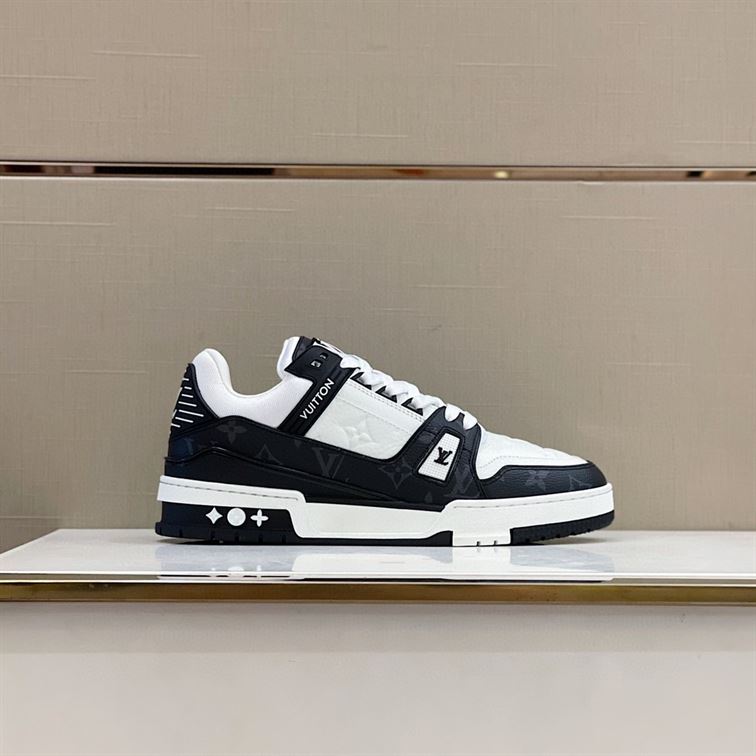 LV Trainer Sneaker Black
