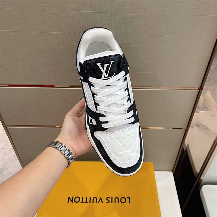 LV Trainer Sneaker Black