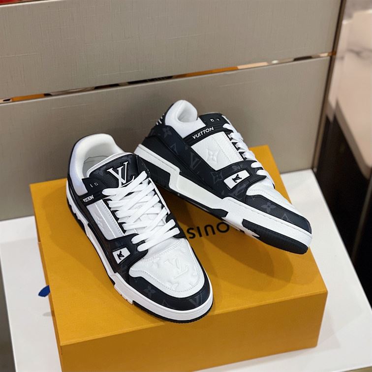 LV Trainer Sneaker Black