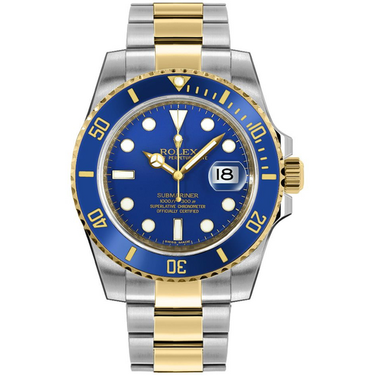 Submariner goldblau