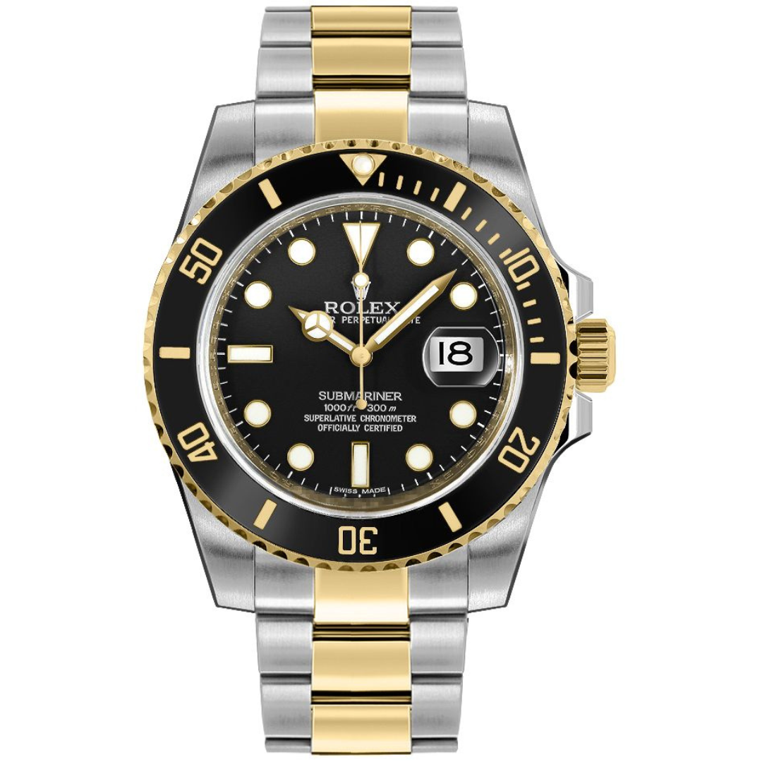 Submariner gold black