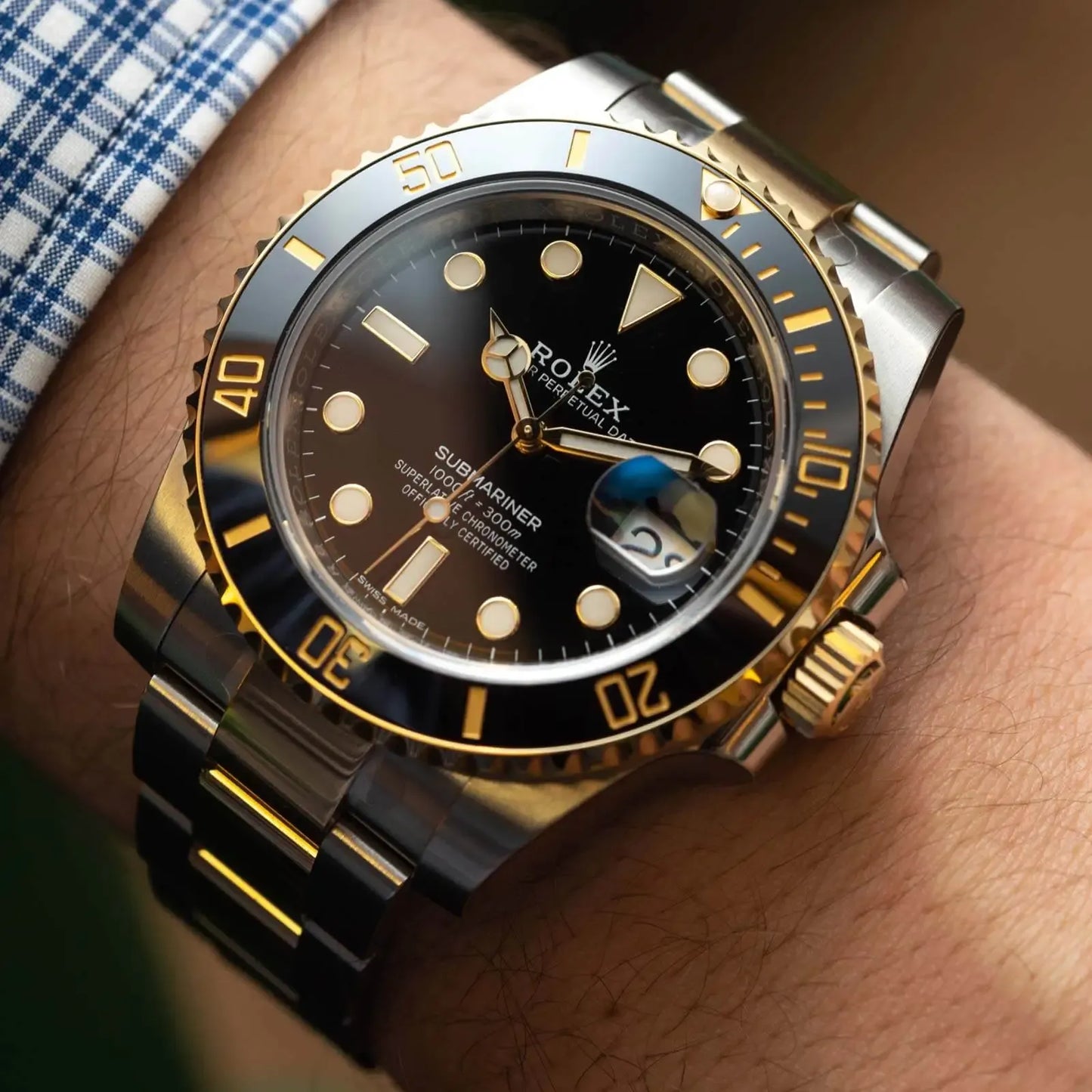 Submariner gold black